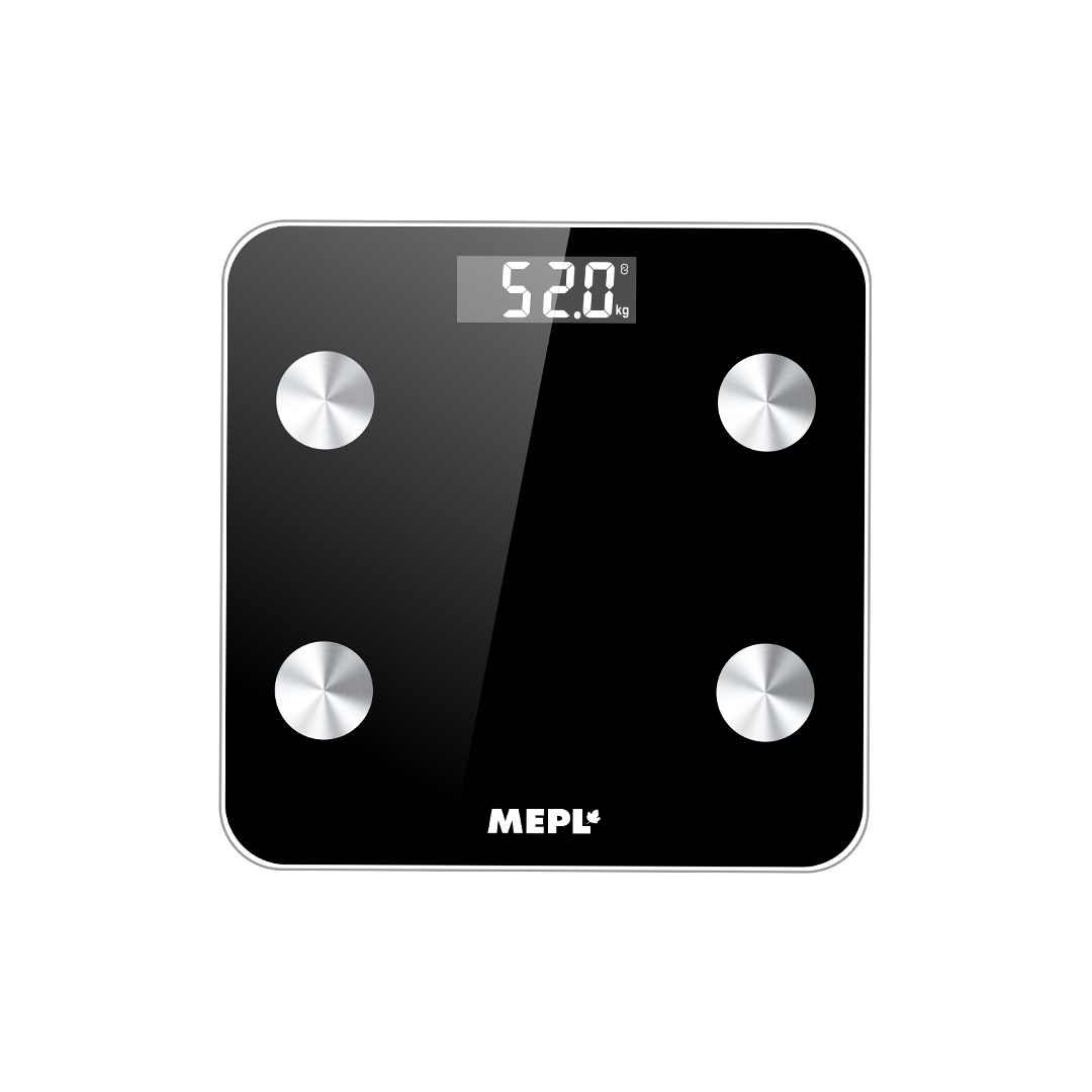 MEPL Smart Bathroom Scale SE 263 LB - BLACK