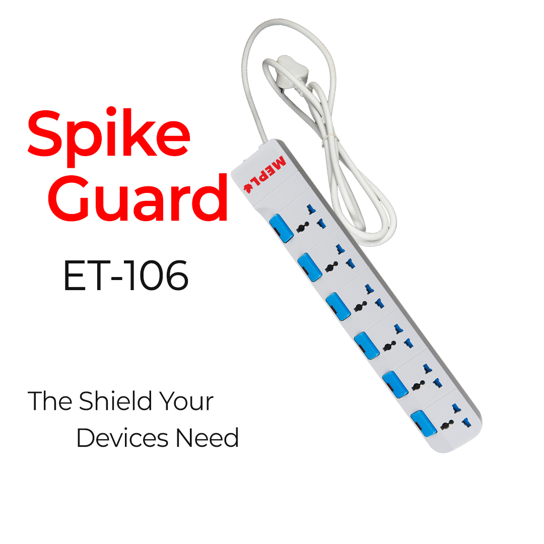 MEPL 6 Socket Spike Guard ET-106