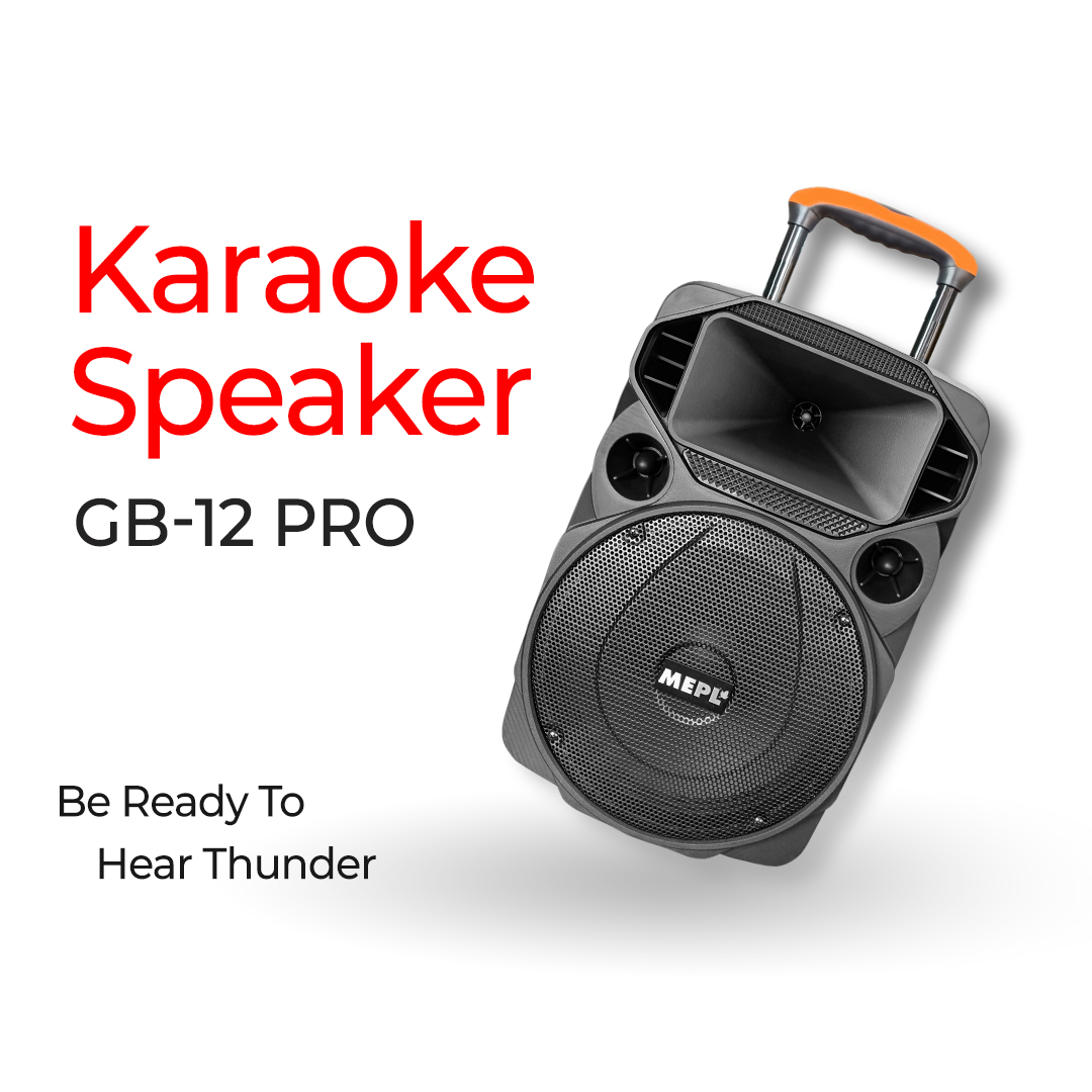 MEPL Portable Karaoke Speaker GB-12 PRO